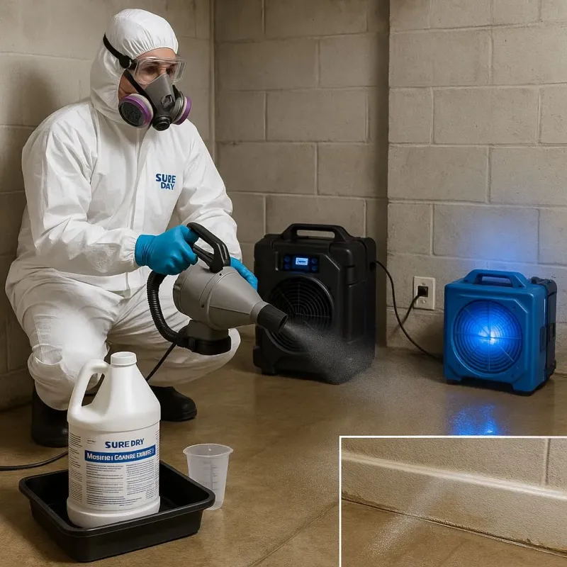 Sanitization and Odor Removal process in Boca Raton, FL